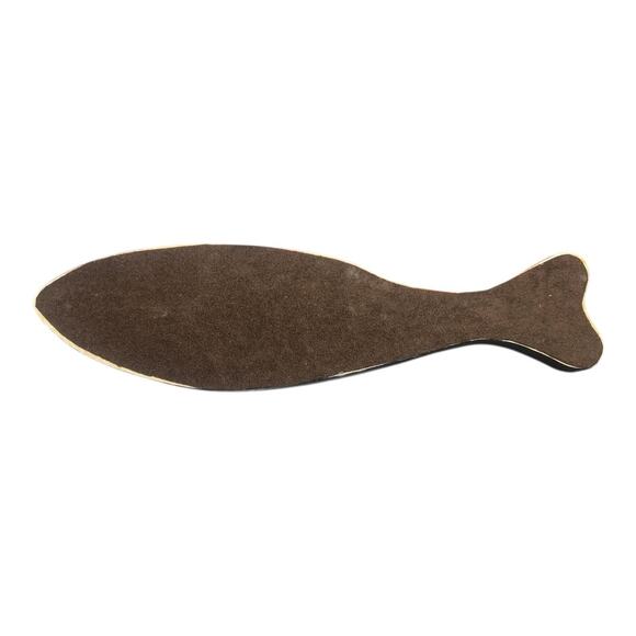 Homemade Fishing Lure Perch Green Fluorescent Orange Cribbage Board Rapala - Picture 5 of 5